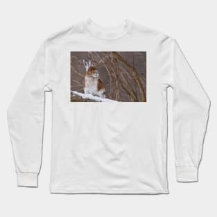 Snow Shoe Hare Long Sleeve T-Shirt